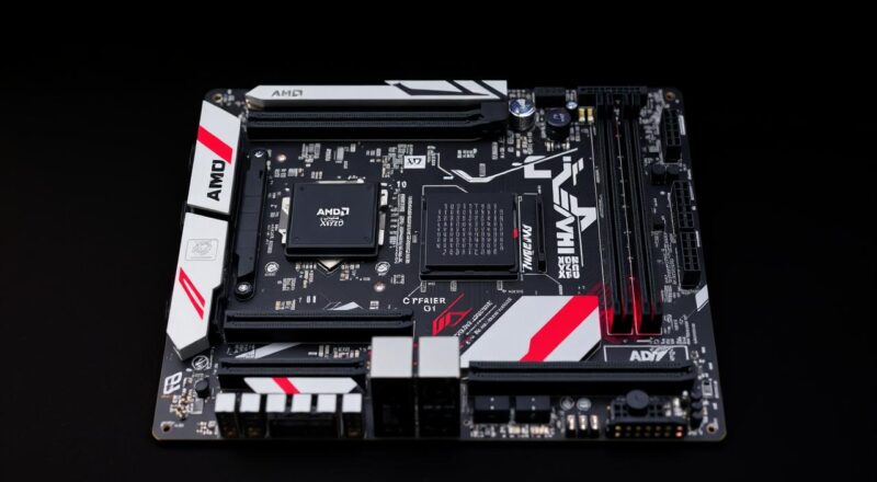 AMD X870 matične ploče za gejming